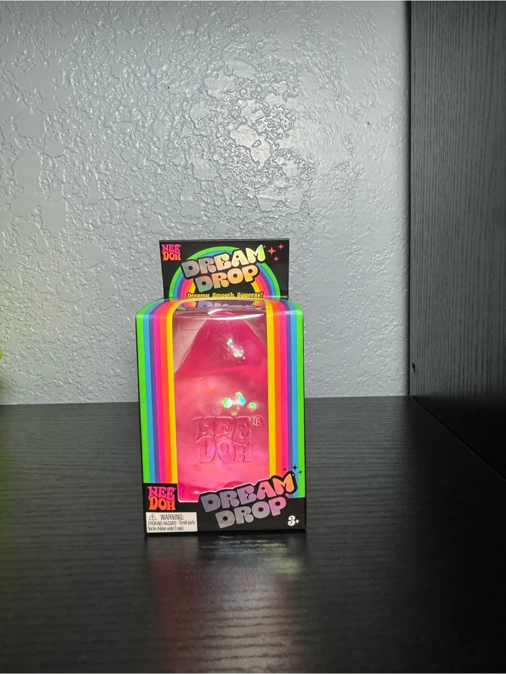 Nee Doh Dream Drop Neon Pink